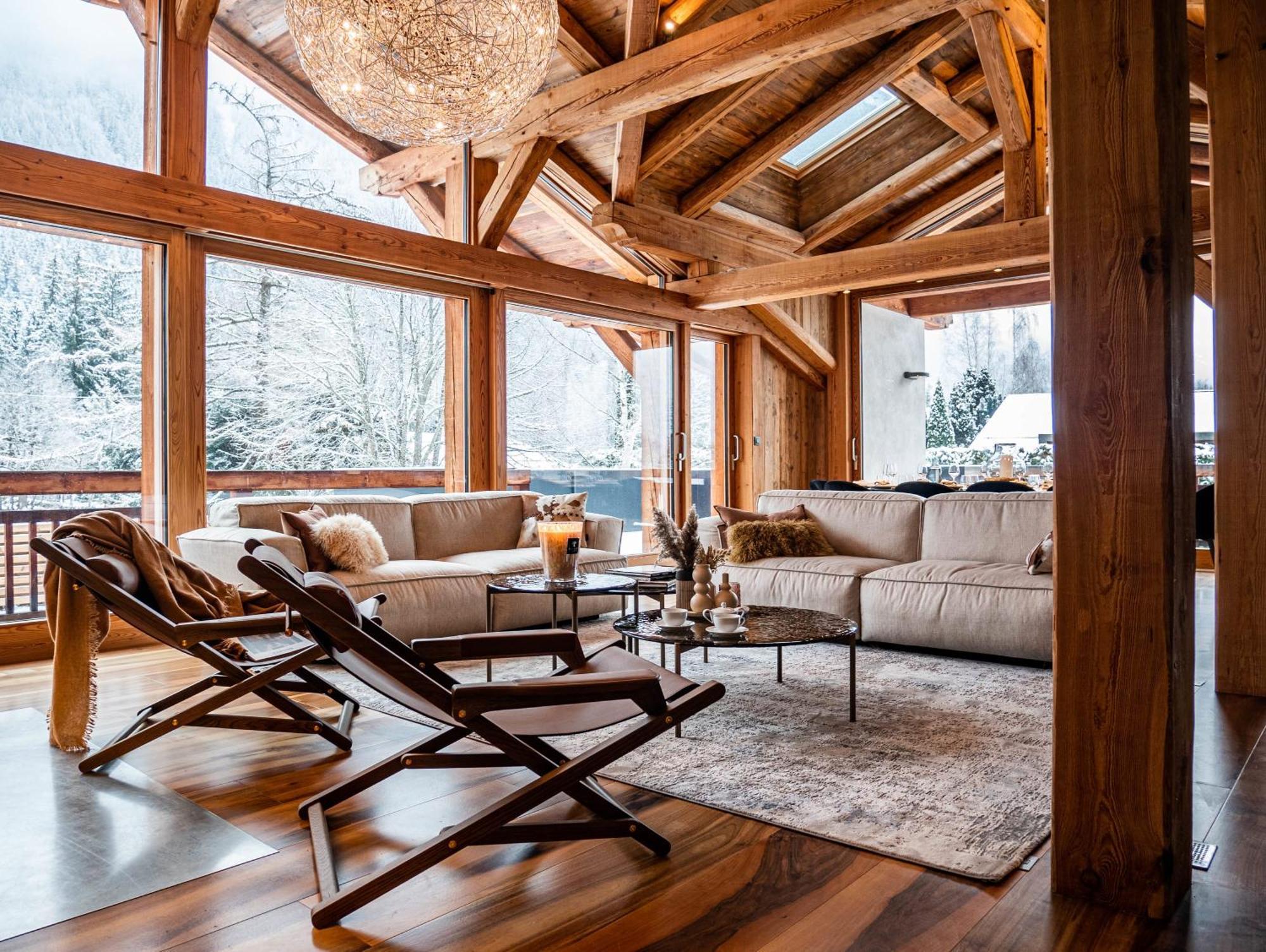 Chalet Bonami 450 M2 Salle Cinema Jacuzzi Hammam Chamonix